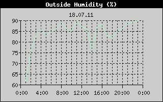 Outside Humidity History