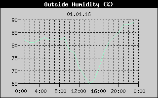 Outside Humidity History