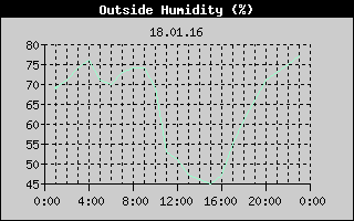 Outside Humidity History