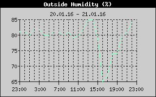 Outside Humidity History