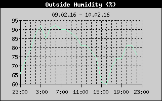 Outside Humidity History