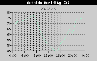 Outside Humidity History