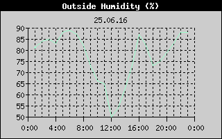 Outside Humidity History