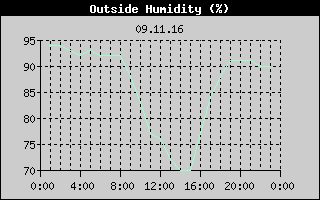 Outside Humidity History