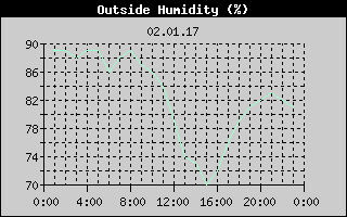 Outside Humidity History