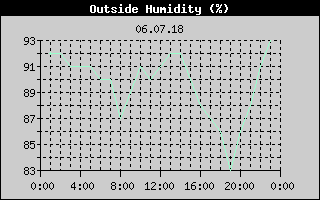 Outside Humidity History