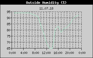 Outside Humidity History