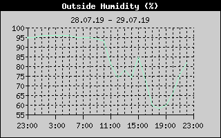 Outside Humidity History