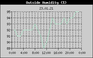 Outside Humidity History