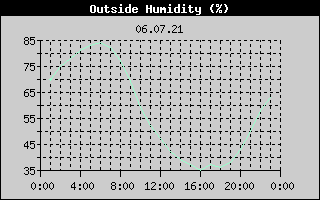 Outside Humidity History
