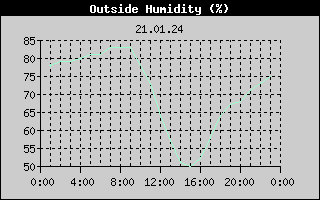 Outside Humidity History
