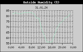 Outside Humidity History