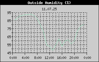 Outside Humidity History