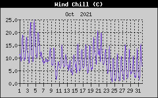 Wind Chill History