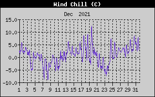 Wind Chill History