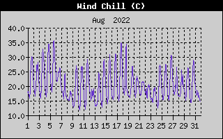Wind Chill History