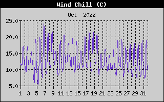 Wind Chill History