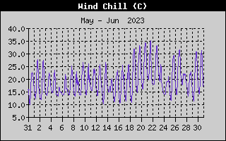 Wind Chill History