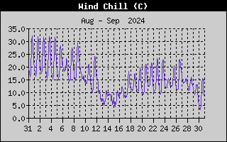 Wind Chill History