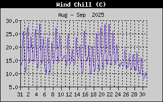 Wind Chill History