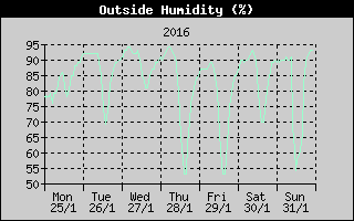 Outside Humidity History