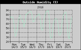 Outside Humidity History
