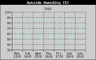 Outside Humidity History