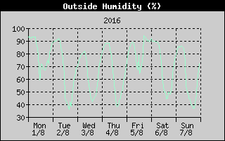 Outside Humidity History