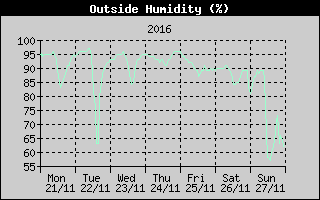 Outside Humidity History