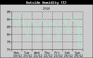 Outside Humidity History