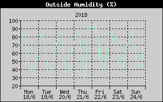 Outside Humidity History