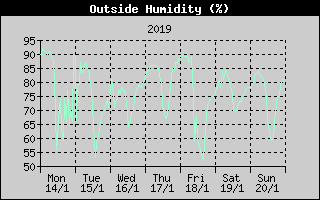 Outside Humidity History
