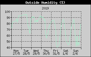 Outside Humidity History
