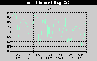 Outside Humidity History