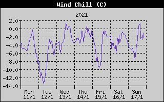 Wind Chill History