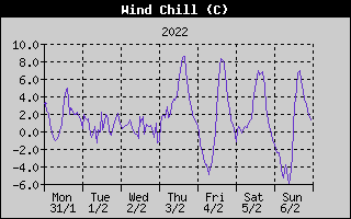 Wind Chill History
