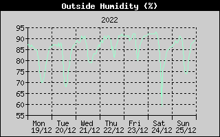 Outside Humidity History