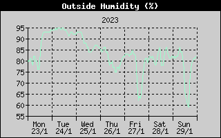 Outside Humidity History