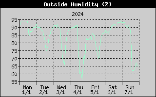 Outside Humidity History