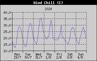 Wind Chill History