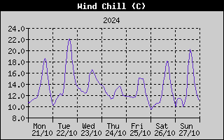 Wind Chill History