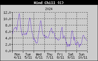 Wind Chill History