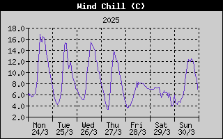 Wind Chill History