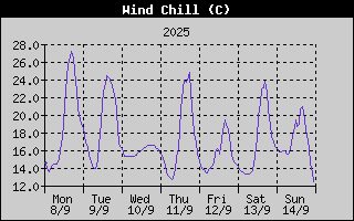 Wind Chill History